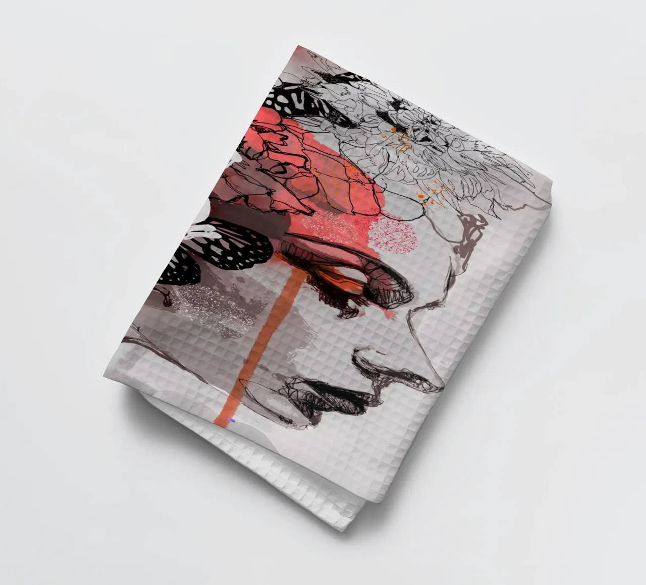 c o s m i c w a v e s canovaccio da cucina da Giulio Iurissevich