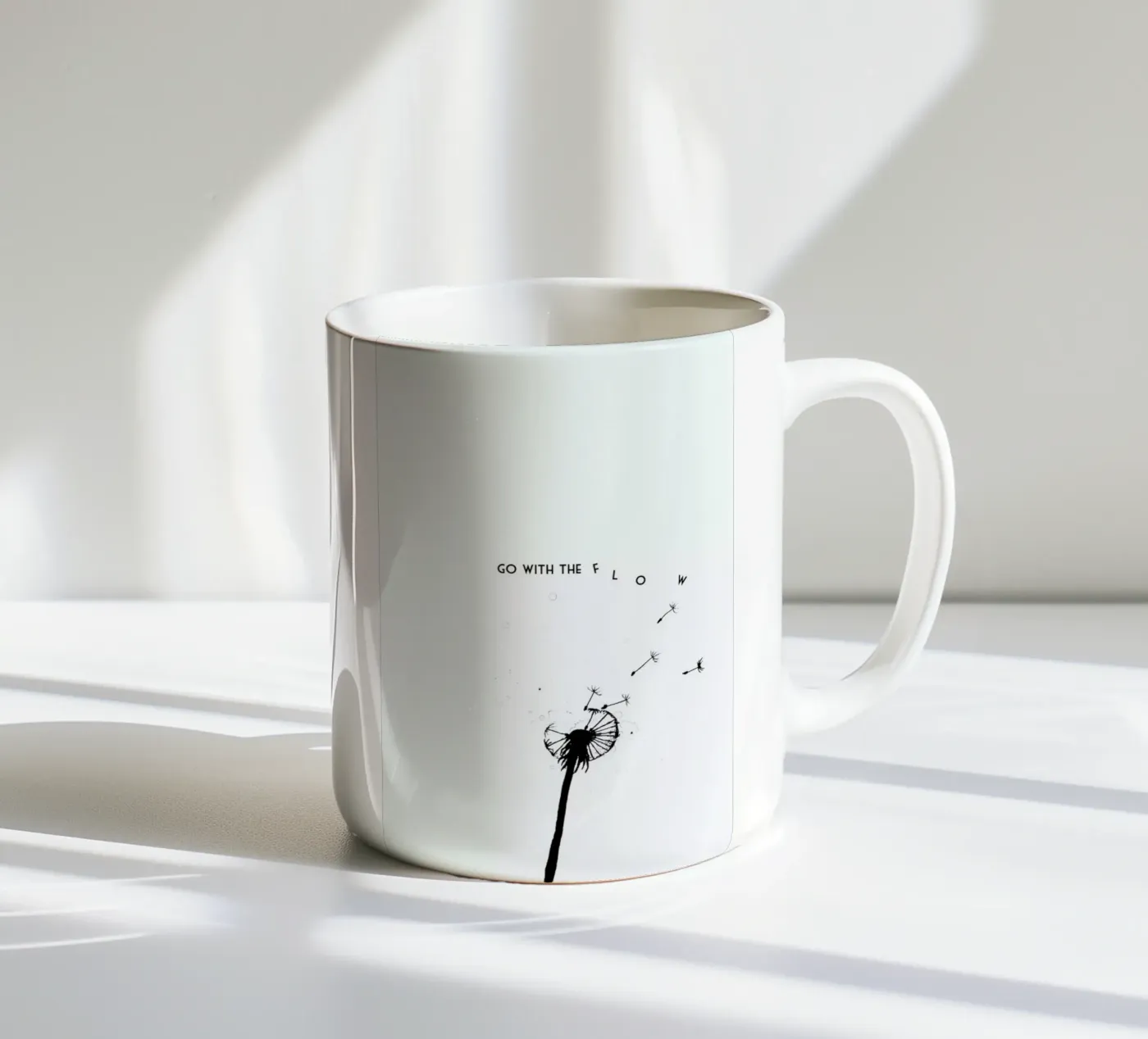 Flow ceramic mug by Trabolt Design