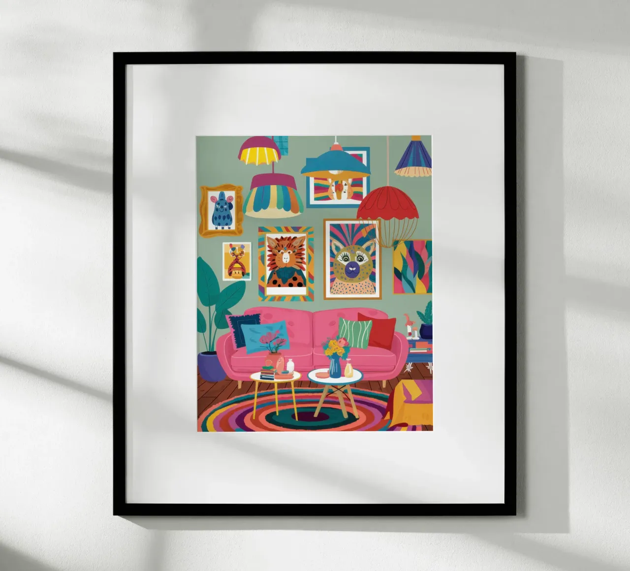 Eclectic Gallery Wall poster by Thistle Bloom