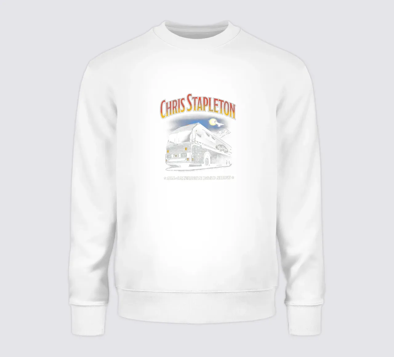 2025 Tour Bus Chris Stapleton sudadera de BAND MUSIC