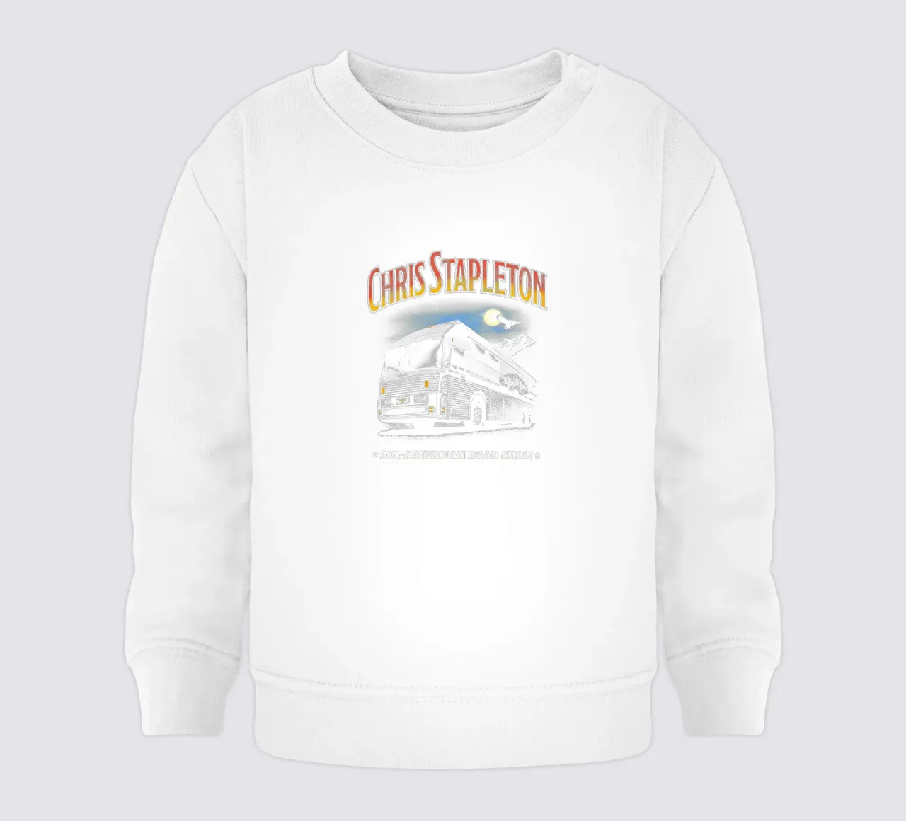 2025 Tour Bus Chris Stapleton sudadera de bebé de BAND MUSIC