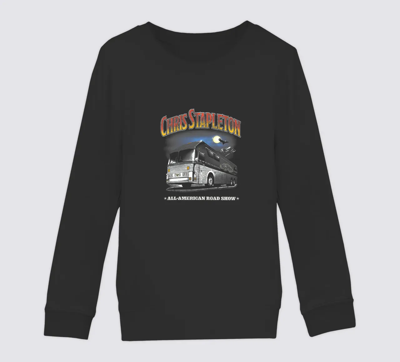 2025 Bus turistico Chris Stapleton felpa bambino da BAND MUSIC