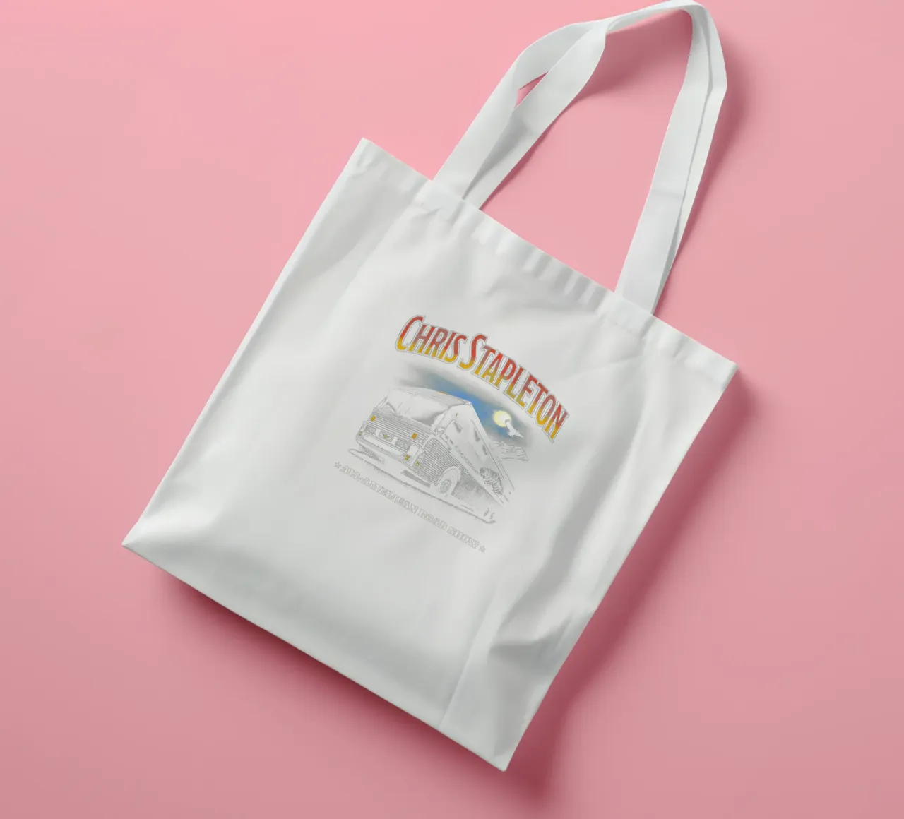 2025 Bus turistico Chris Stapleton borsa in juta da BAND MUSIC