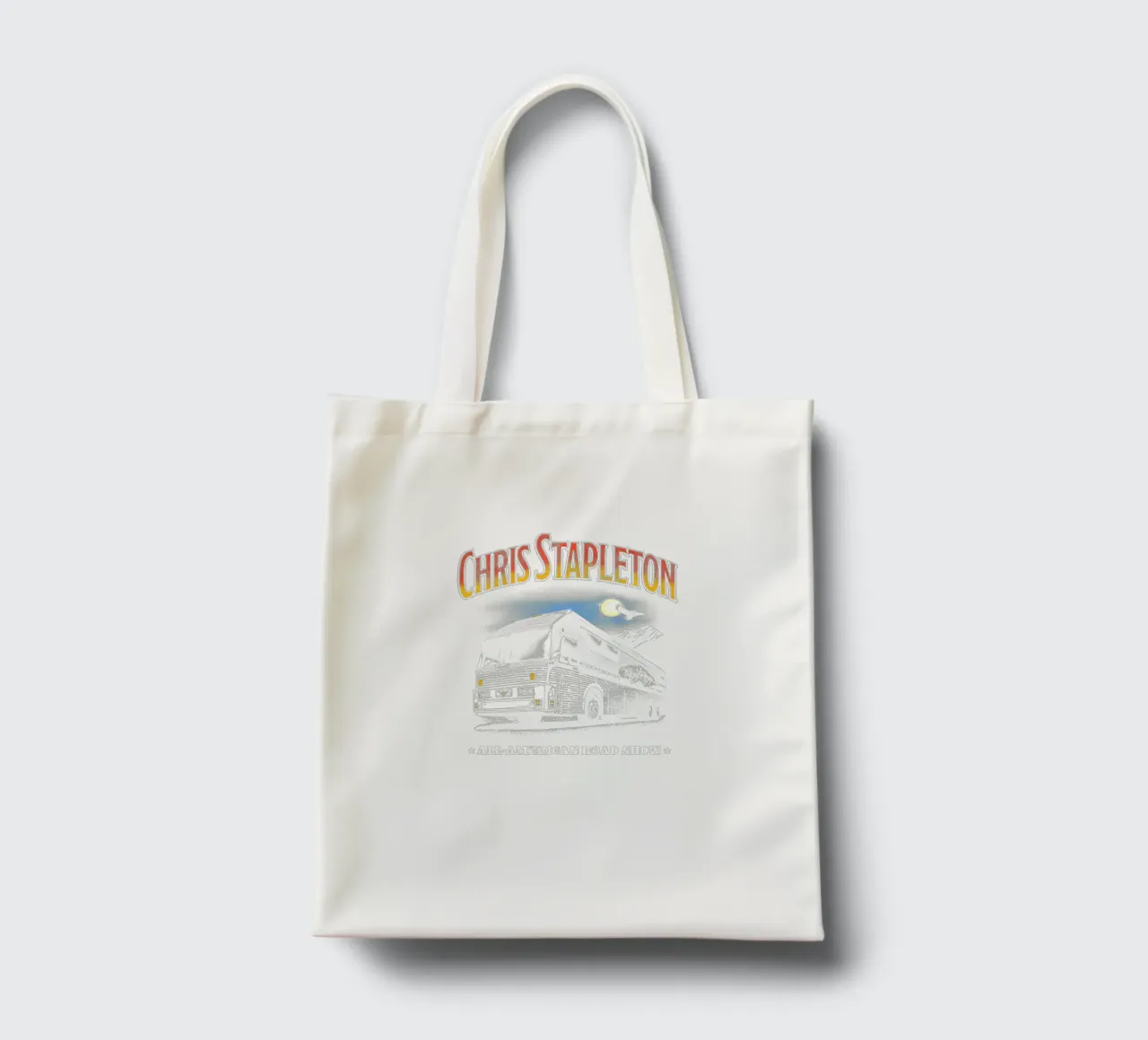 2025 Bus turistico Chris Stapleton borsa in juta da BAND MUSIC