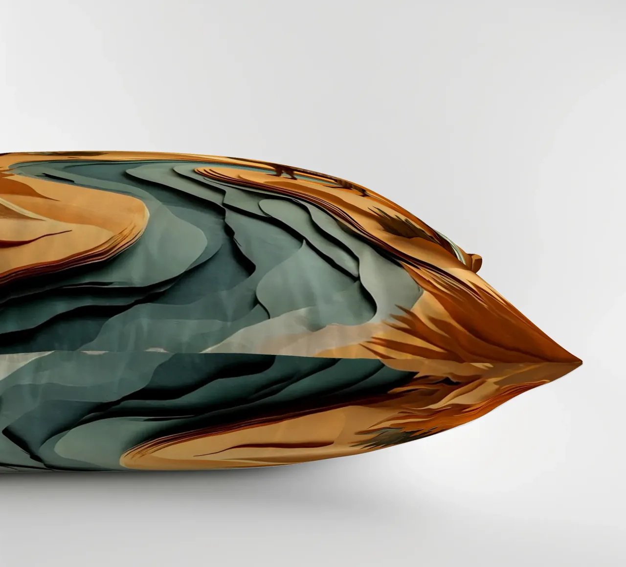 Cammello in un'oasi cuscino da Papercut Gallery
