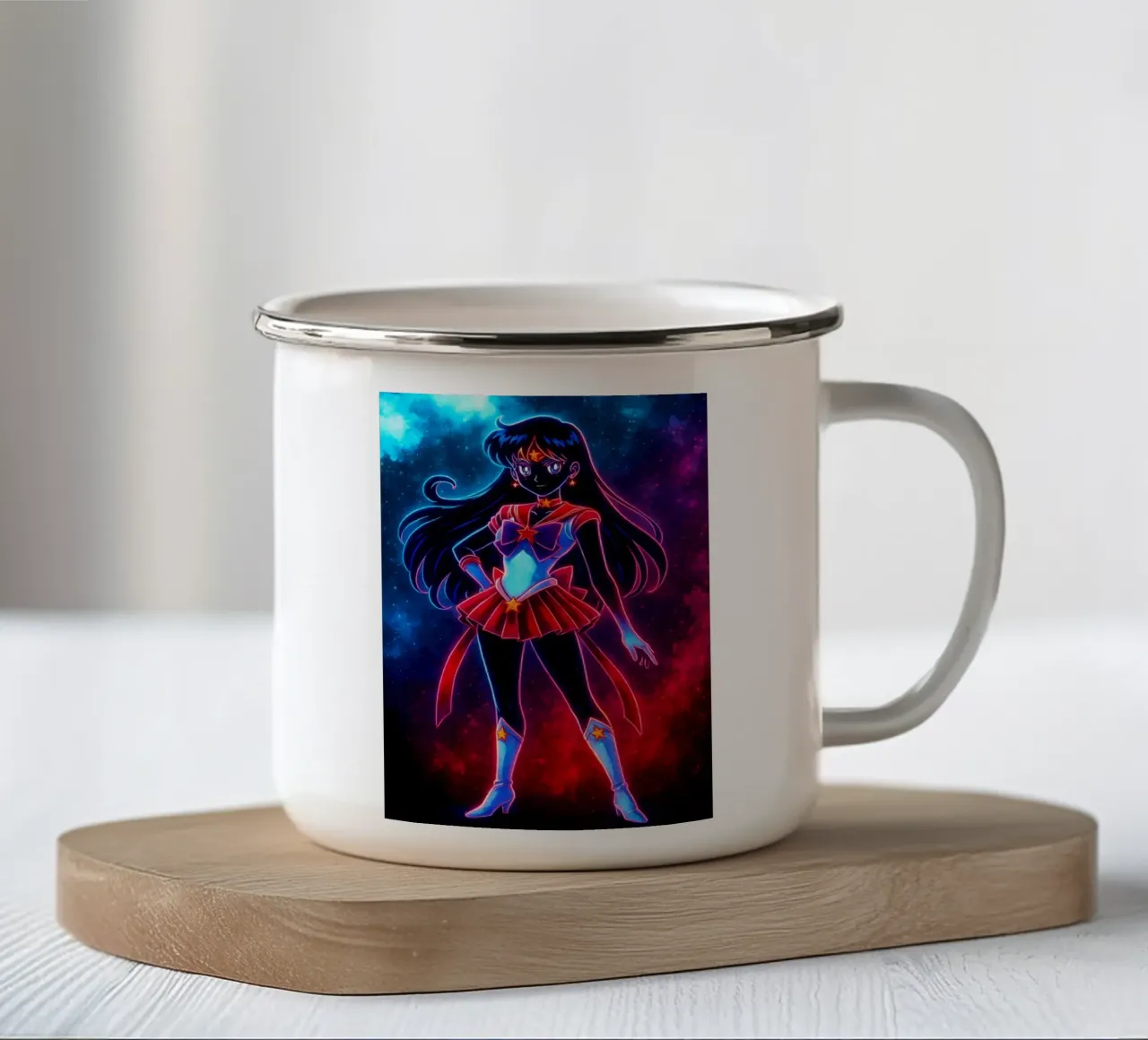 Soul Of Sailor Moon MARS tazza in smalto da DGSoulheroes