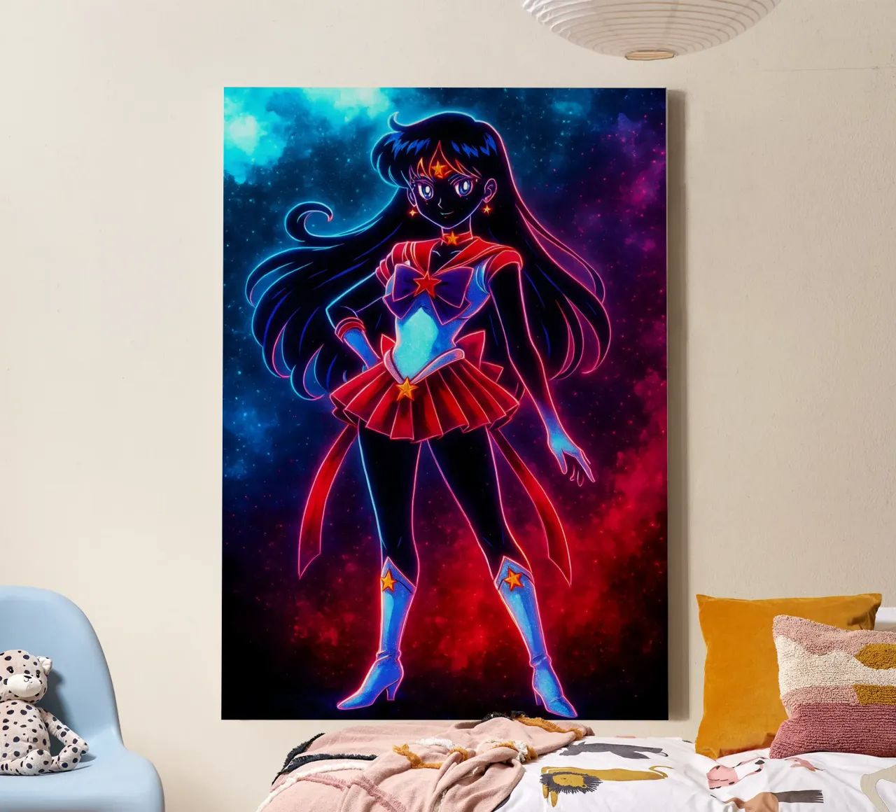 Soul Of Sailor Moon MARS canvas with Floater frame by DGSoulheroes