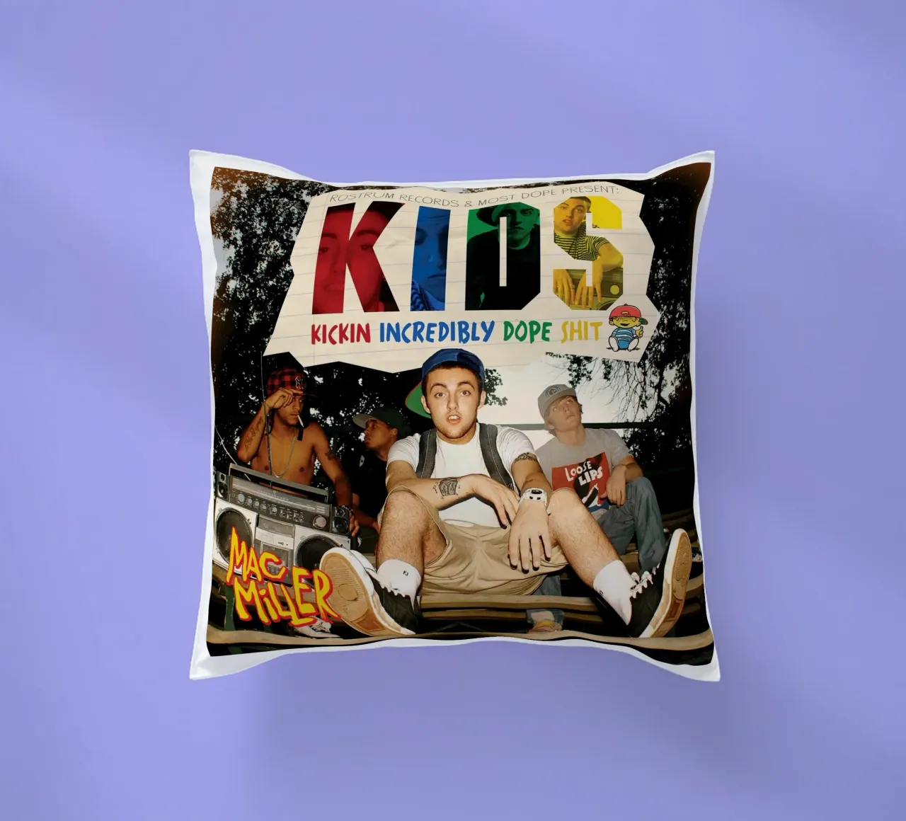 Copertina alternativa per l'album di Mac Miller cuscino da softseilish