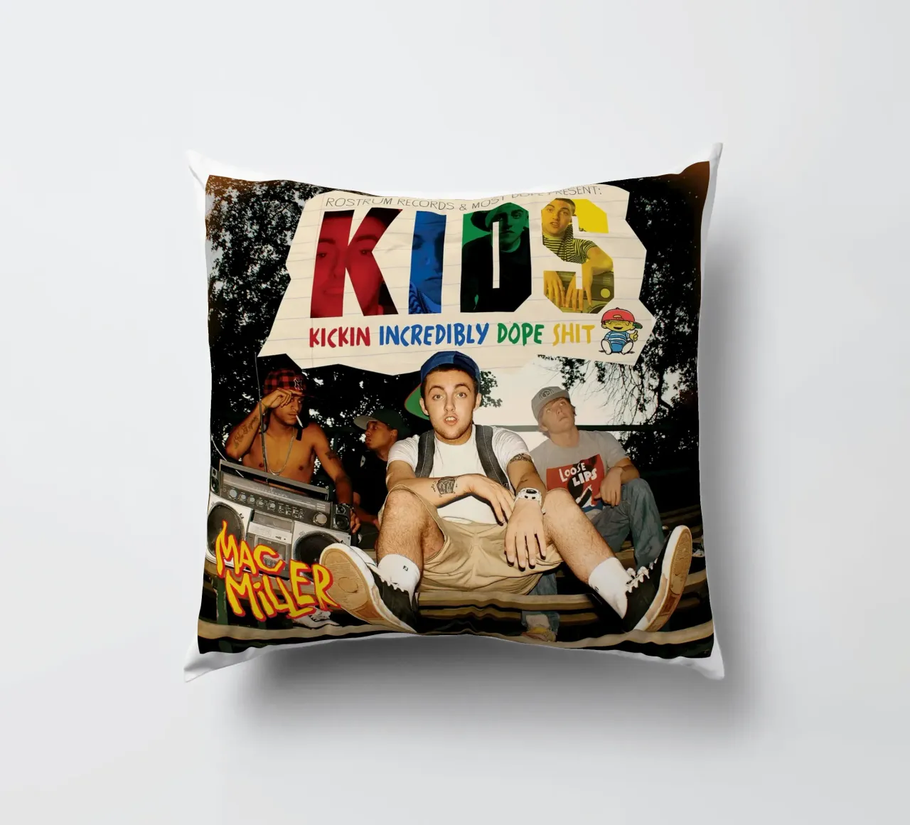 Copertina alternativa per l'album di Mac Miller cuscino da softseilish