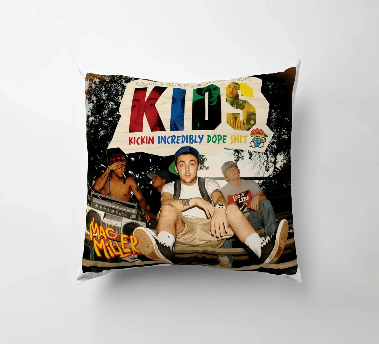 Copertina alternativa per l'album di Mac Miller cuscino da softseilish