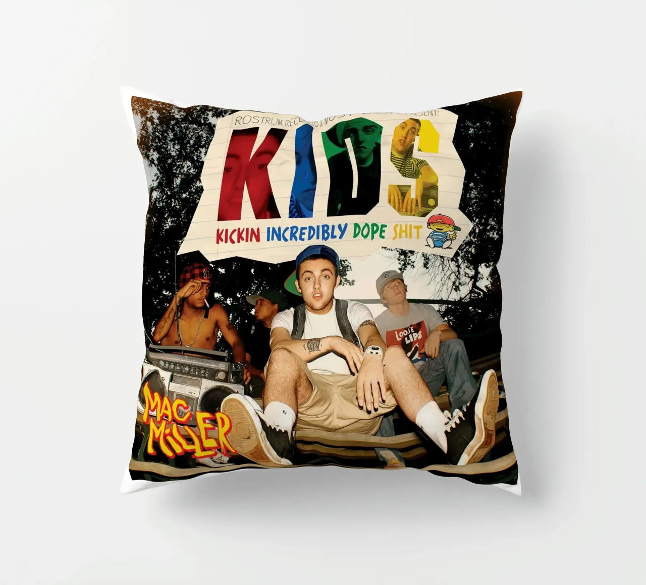 Copertina alternativa per l'album di Mac Miller cuscino da softseilish