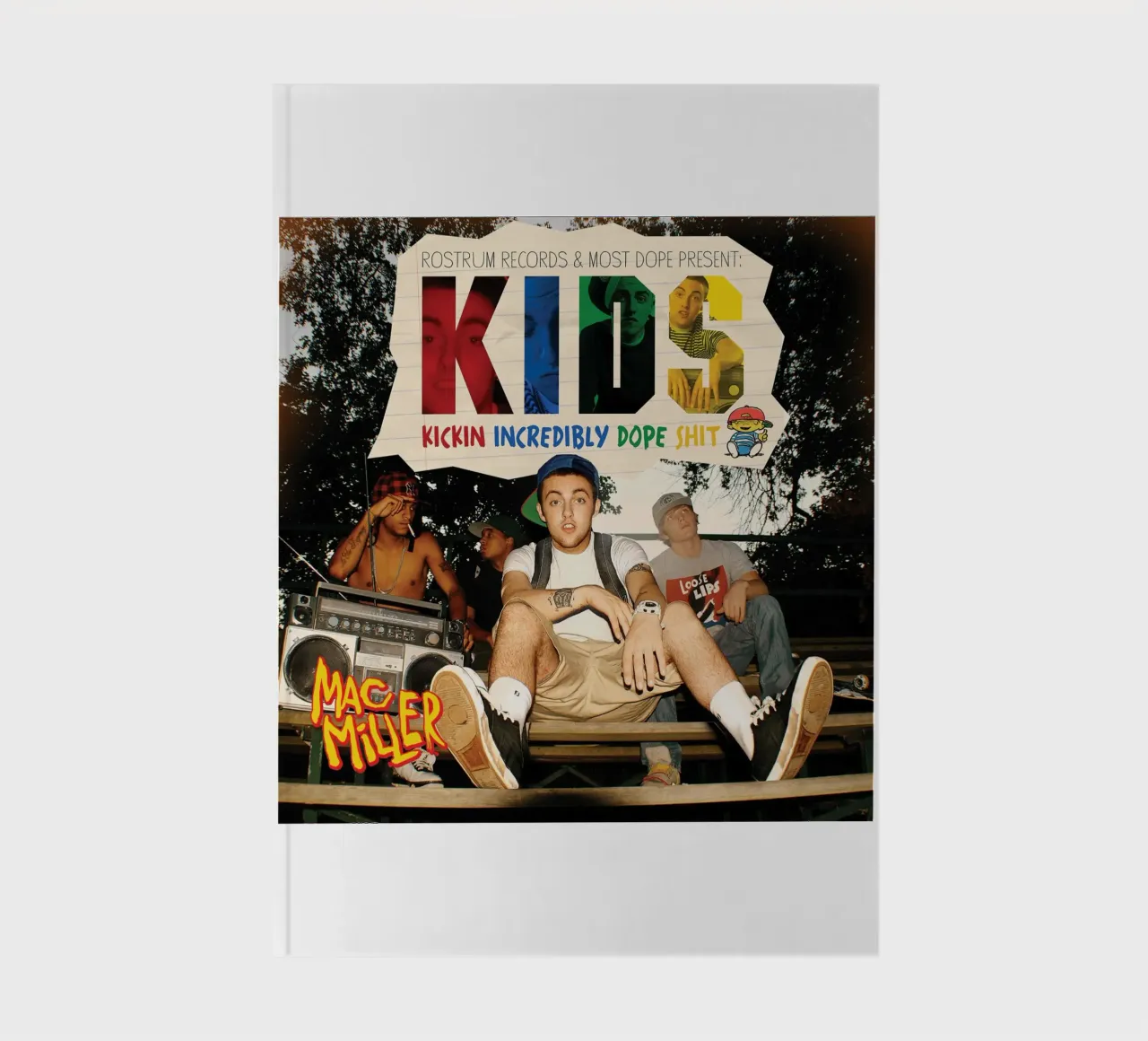 Copertina alternativa per l'album di Mac Miller diario da softseilish