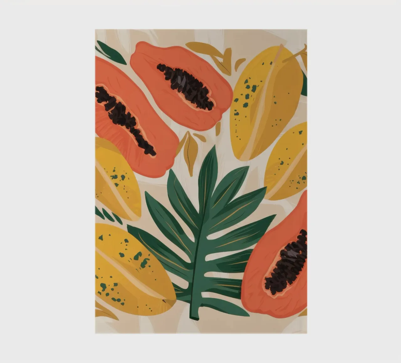 Papaya Pattern Play diario da Gaia Viesta
