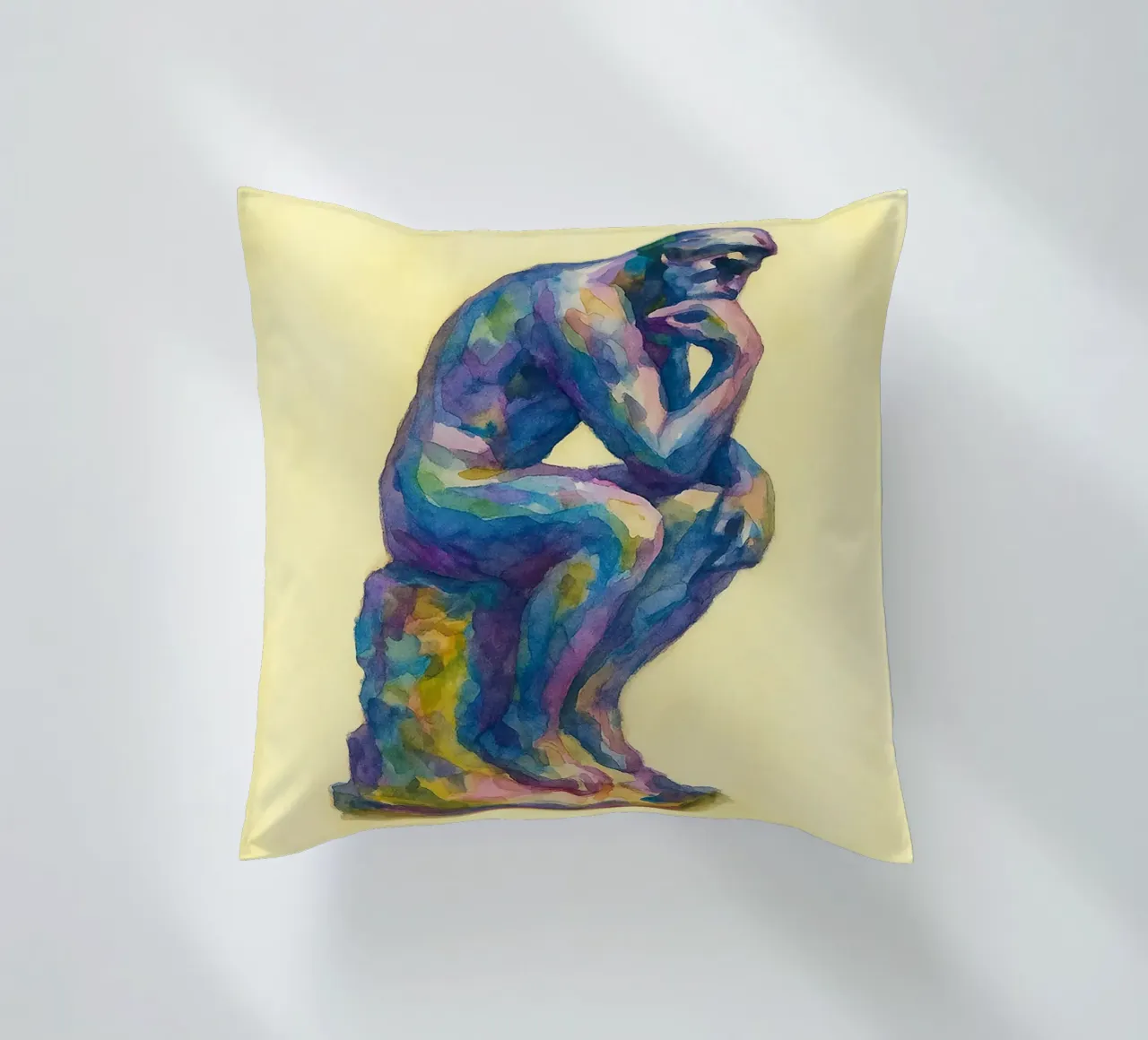 questo due passerà pittura per bagno cuscino da Goldend