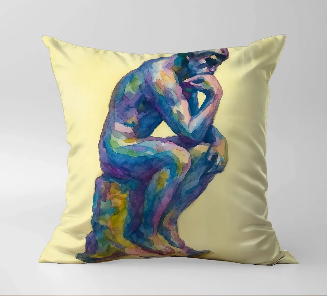 questo due passerà pittura per bagno cuscino da Goldend