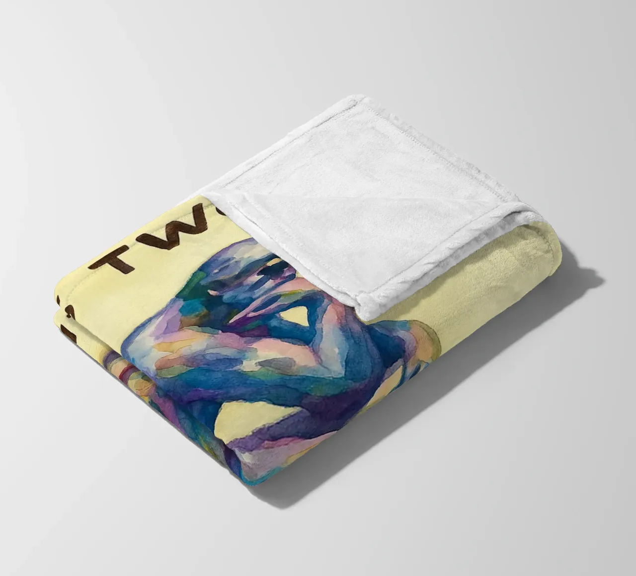 questo due passerà pittura per bagno coperta in pile da Goldend