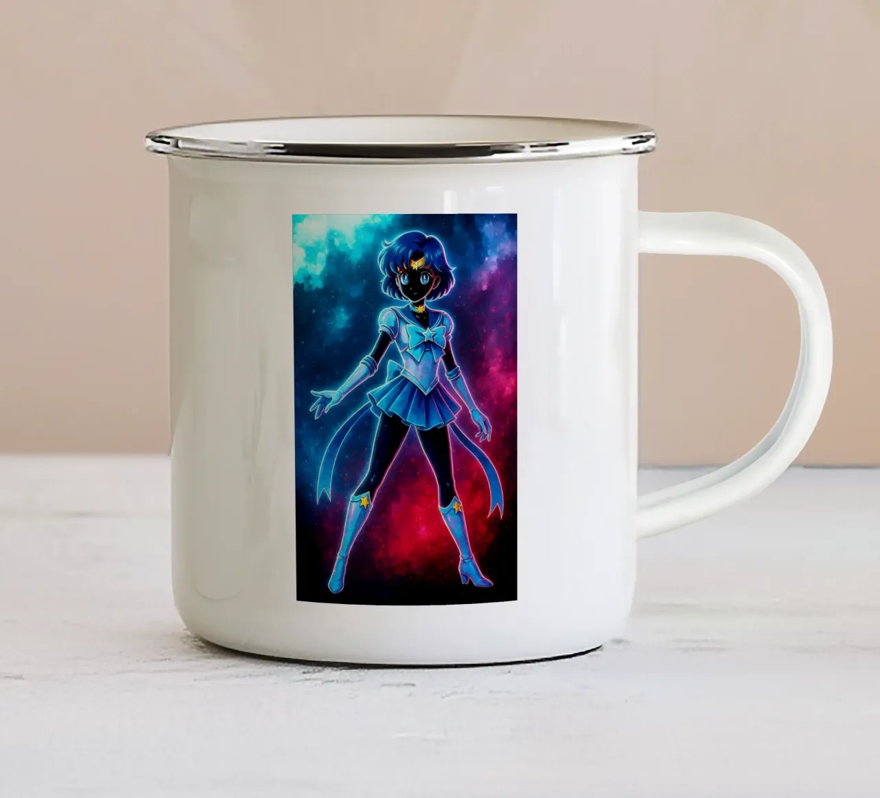 Soul Of Sailor Moon MERCURY tazza in smalto da DGSoulheroes