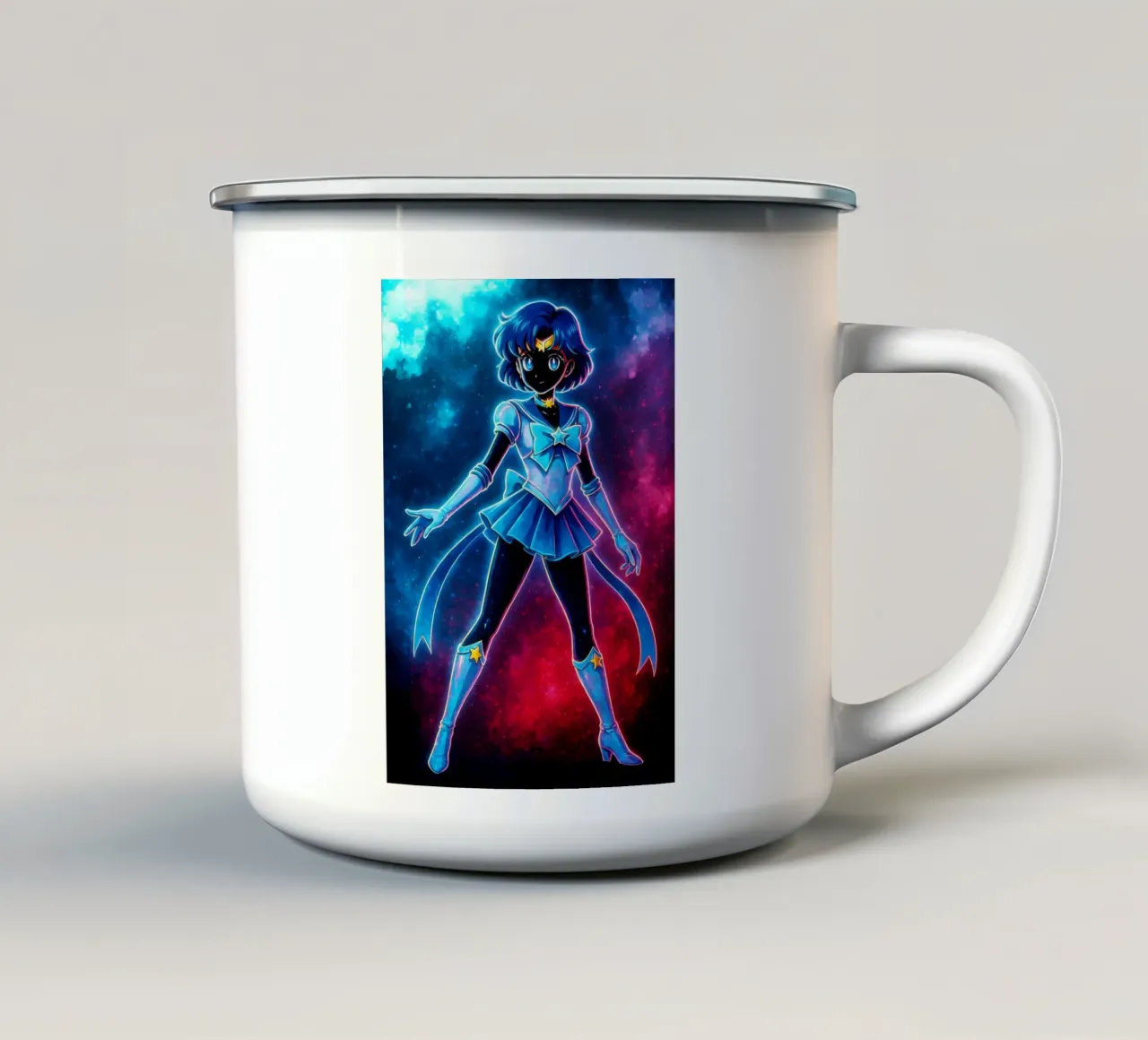 Soul Of Sailor Moon MERCURY tazza in smalto da DGSoulheroes