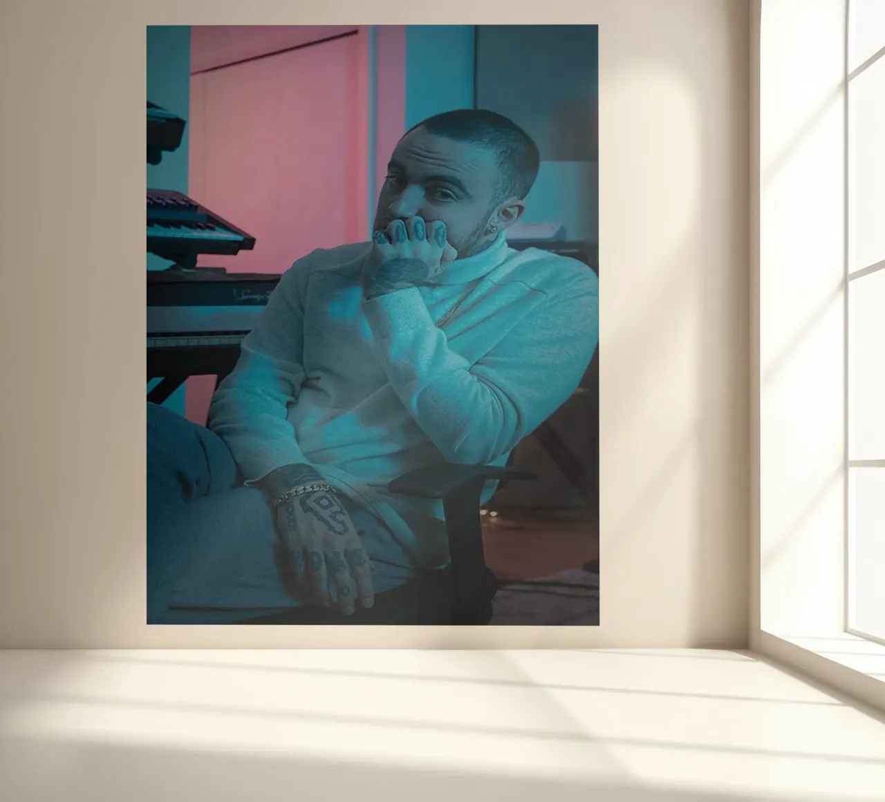 Estilo estético Mac Miller papel para pared de softseilish