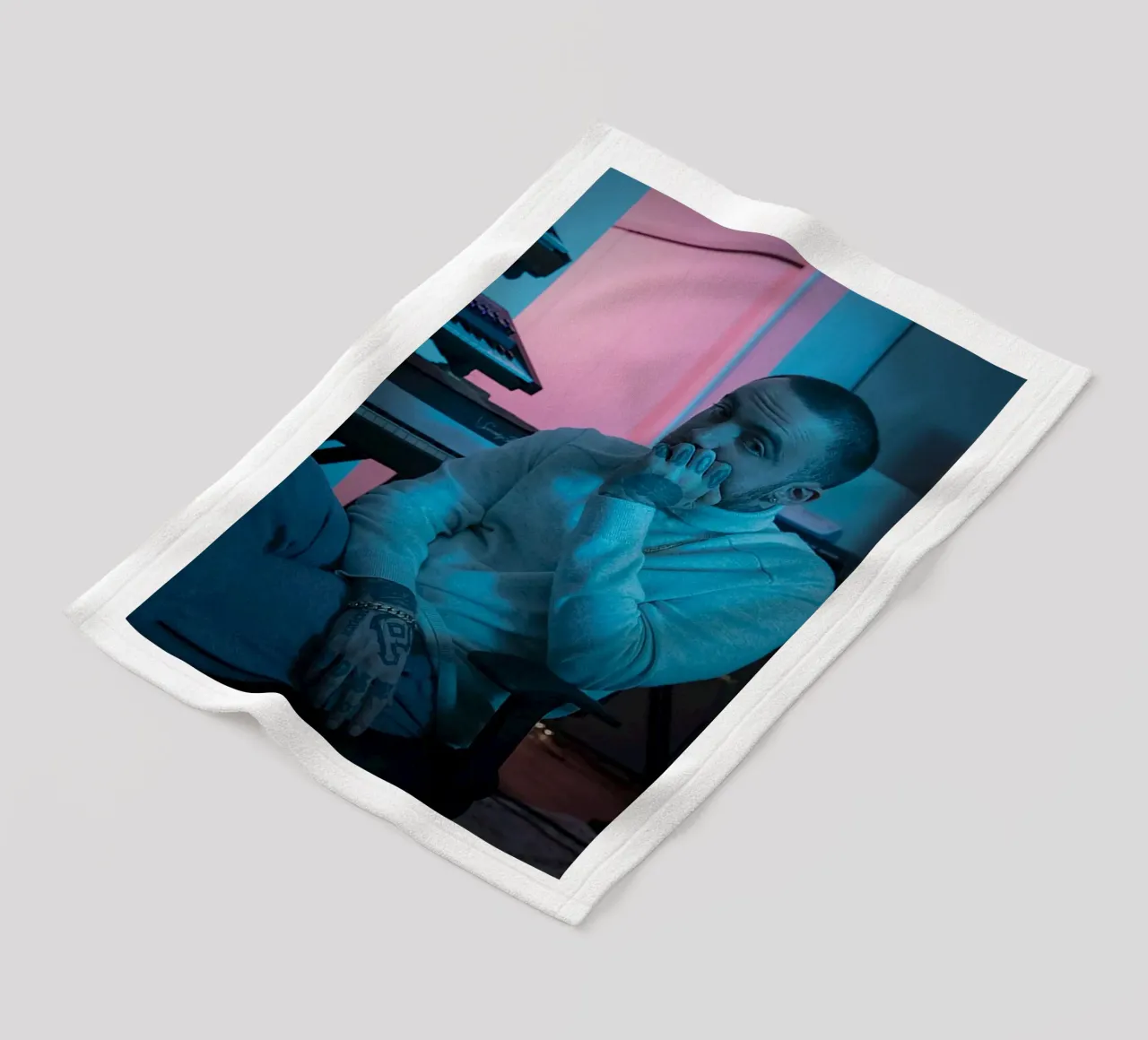 Stile estetico Mac Miller coperta in pile da softseilish