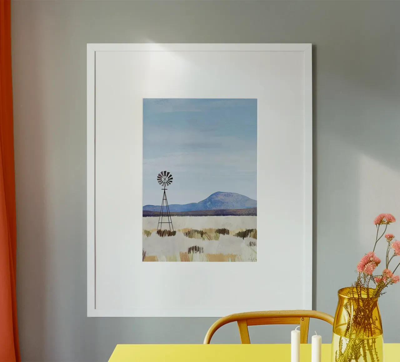 Pompa a vento Karoo carta hahnemühle da Funny wall