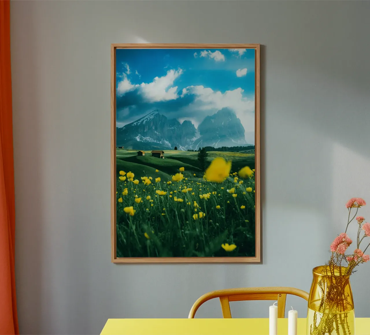 wildflowers greenery pannello forex da animal story home