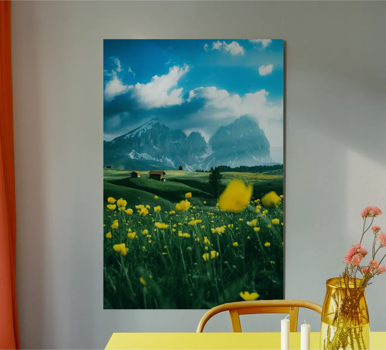 wildflowers greenery pannello forex da animal story home