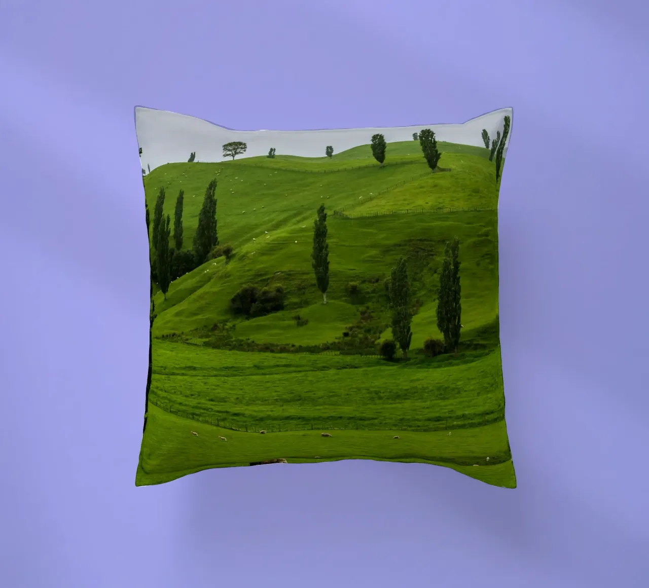 idyllic view cuscino da animal story home