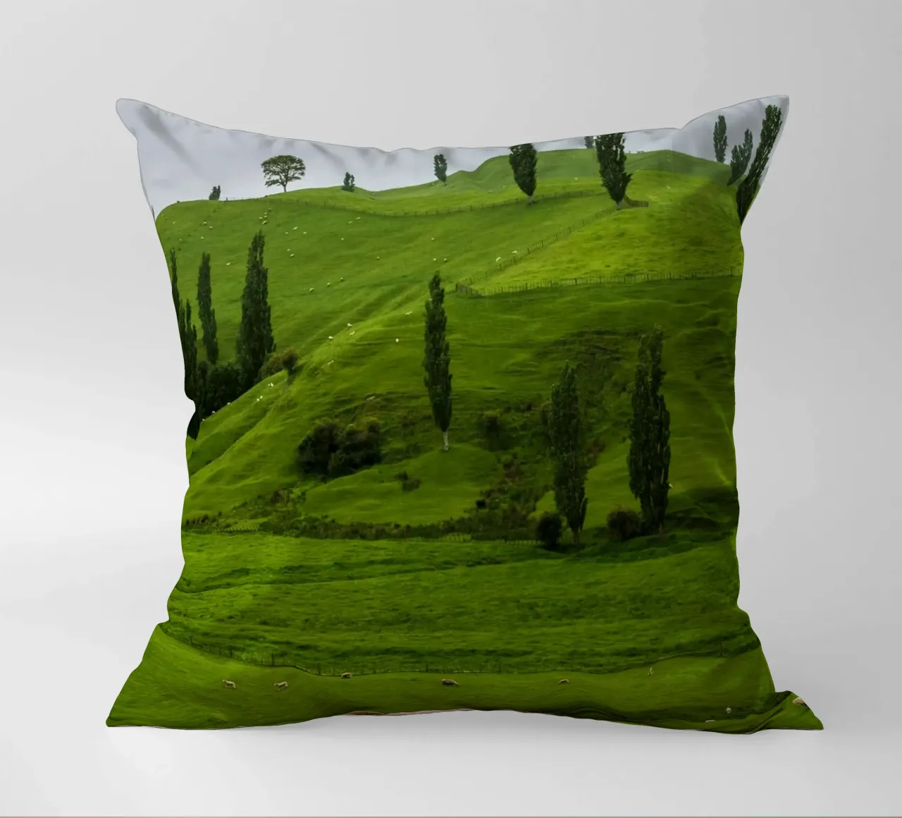 idyllic view cuscino da animal story home