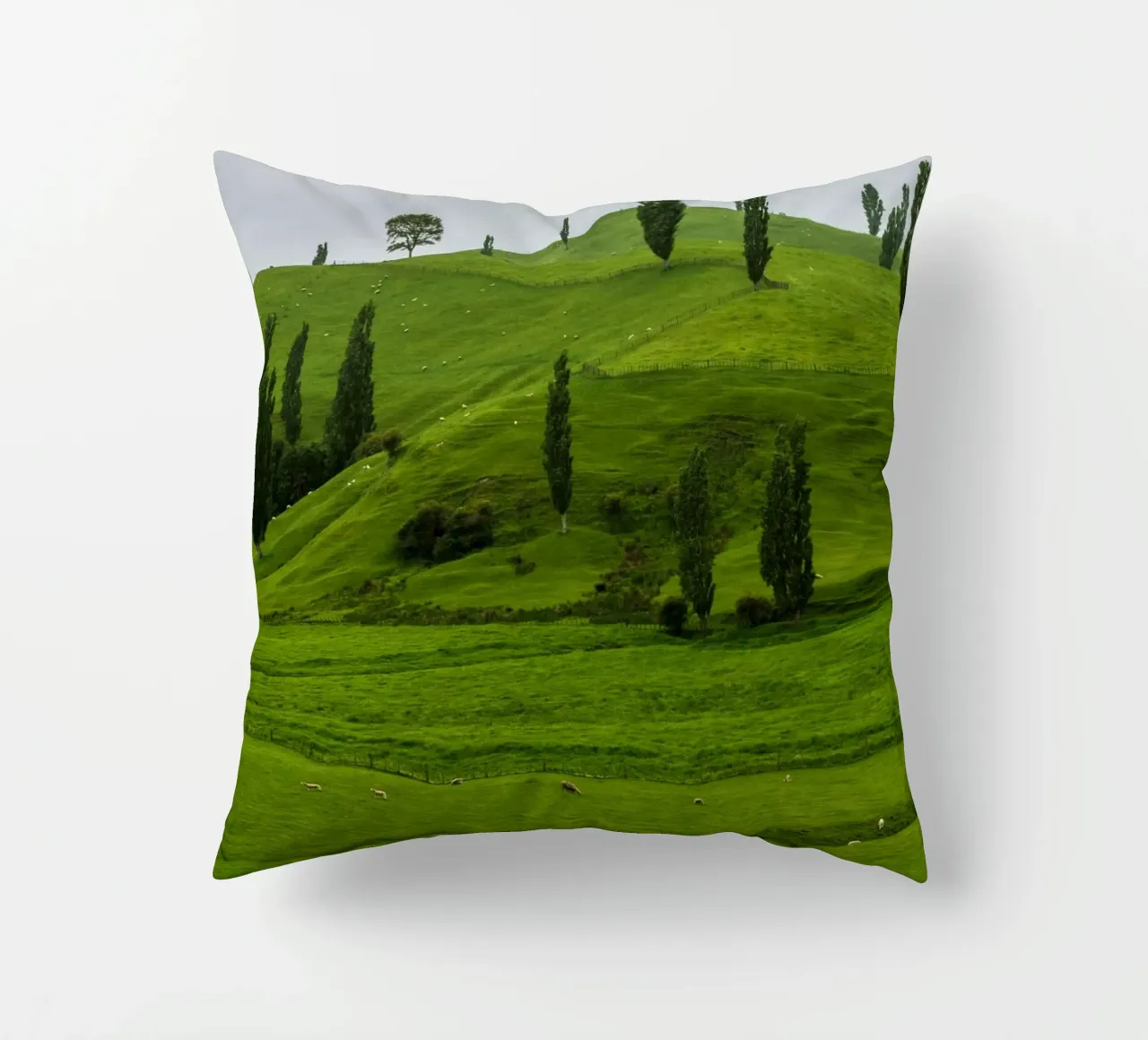 idyllic view cuscino da animal story home