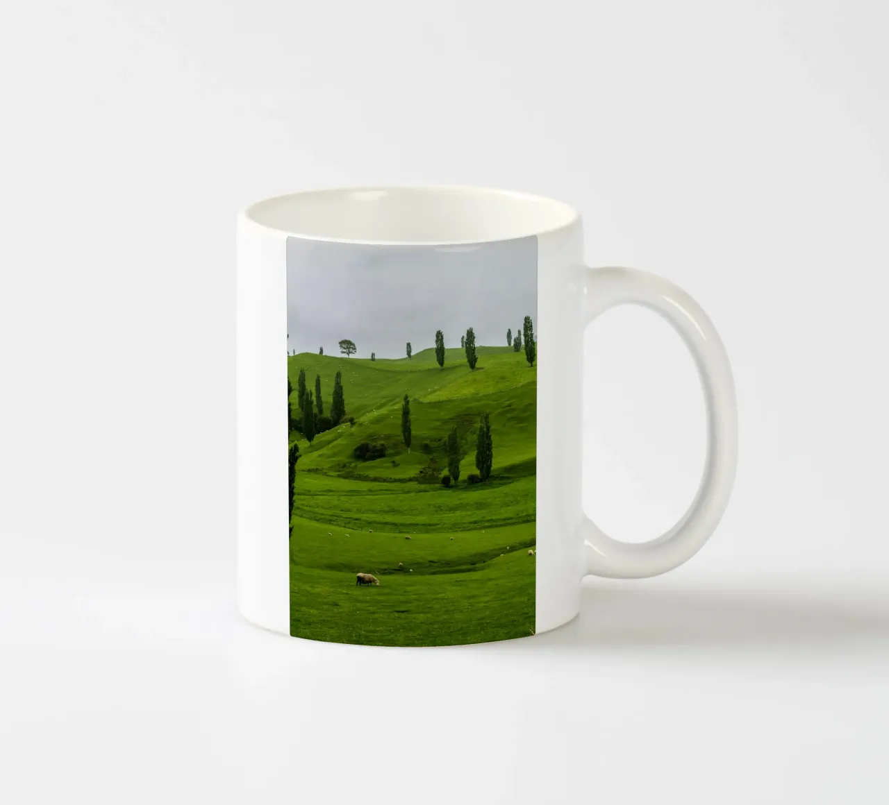 idyllic view tazza in ceramica da animal story home