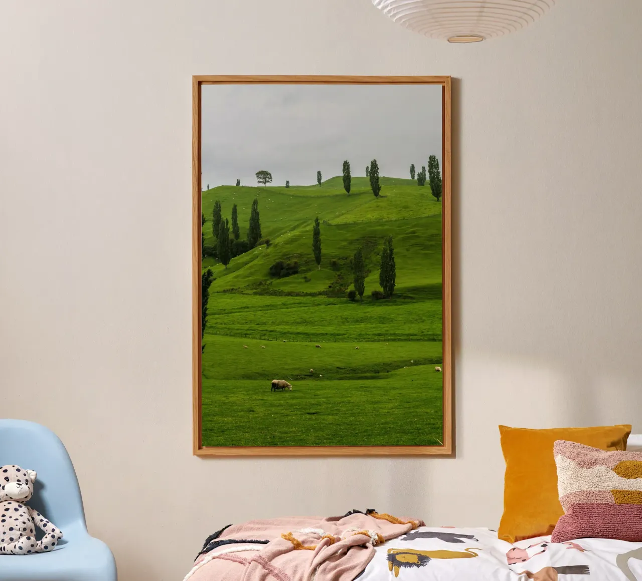 idyllic view alluminio dibond da animal story home