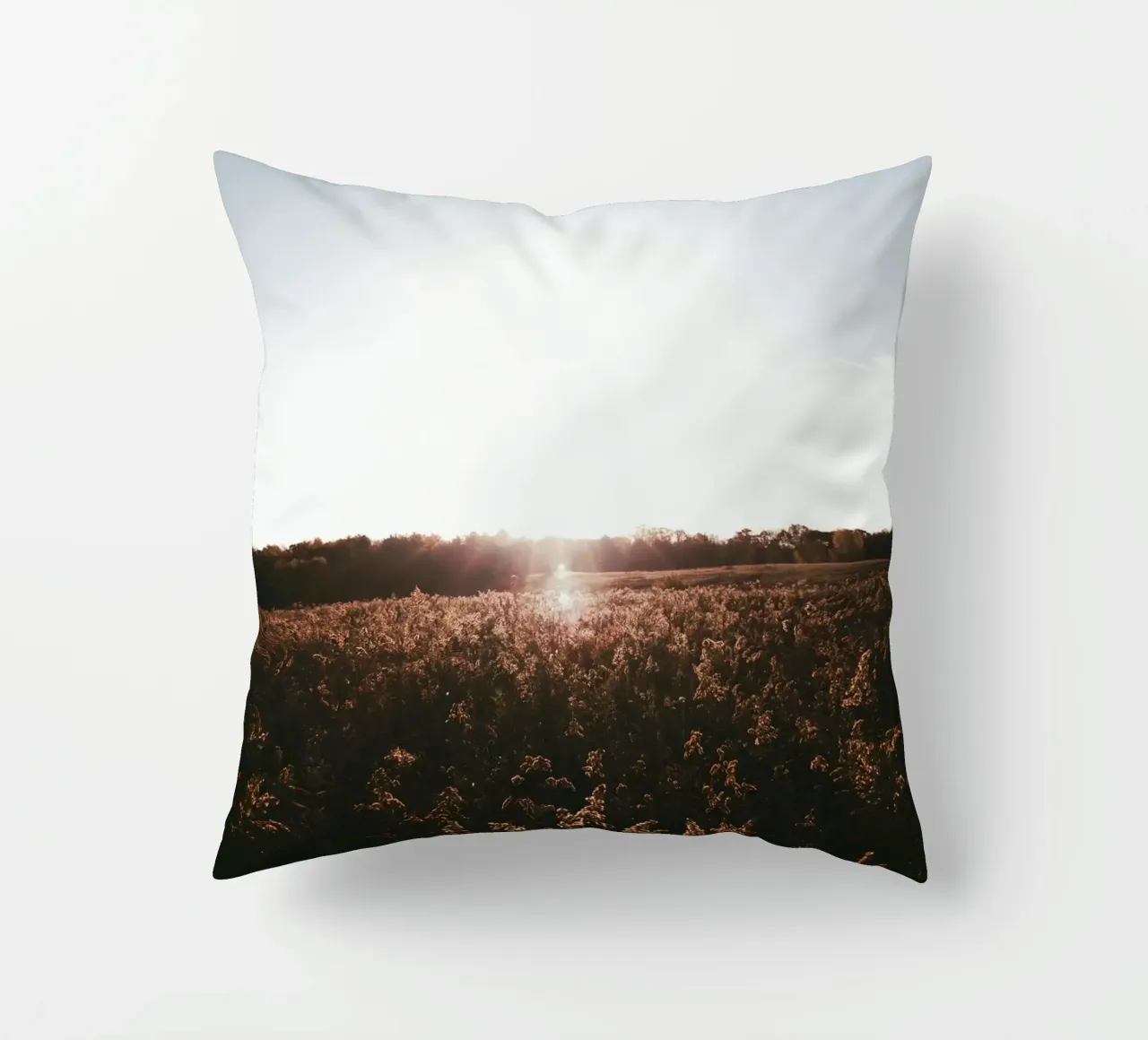 rural dusk evening decorative cushion by animal story home
