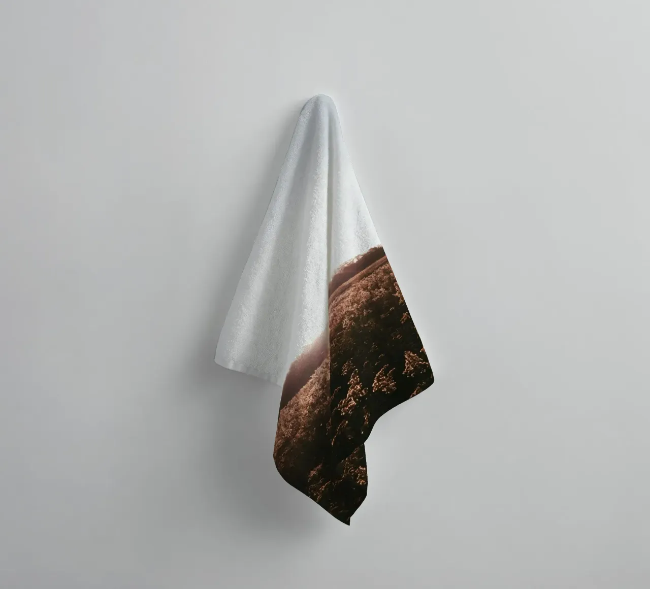 rural dusk evening towel by animal story home