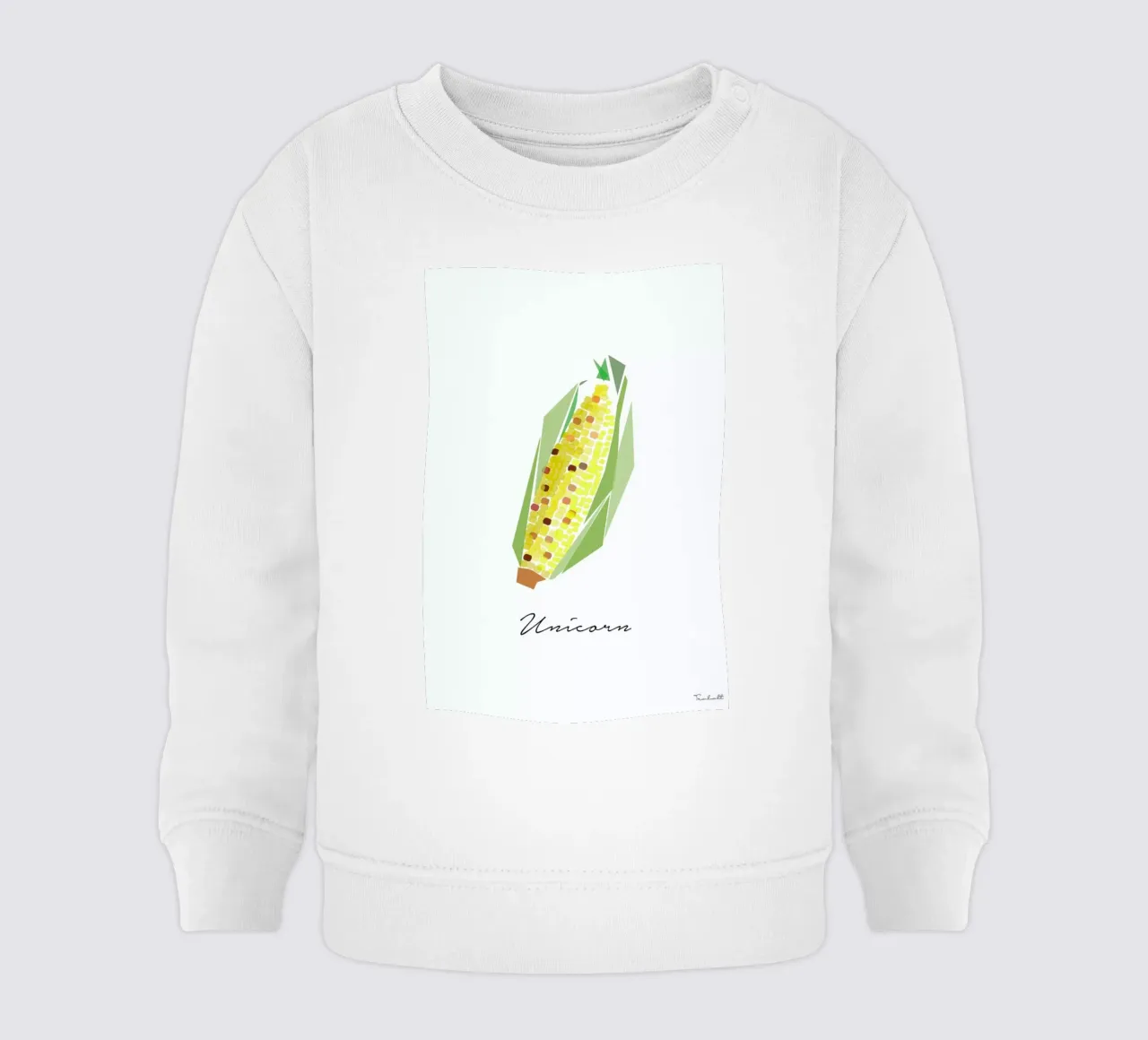 Unicorn felpa neonato da Trabolt Design