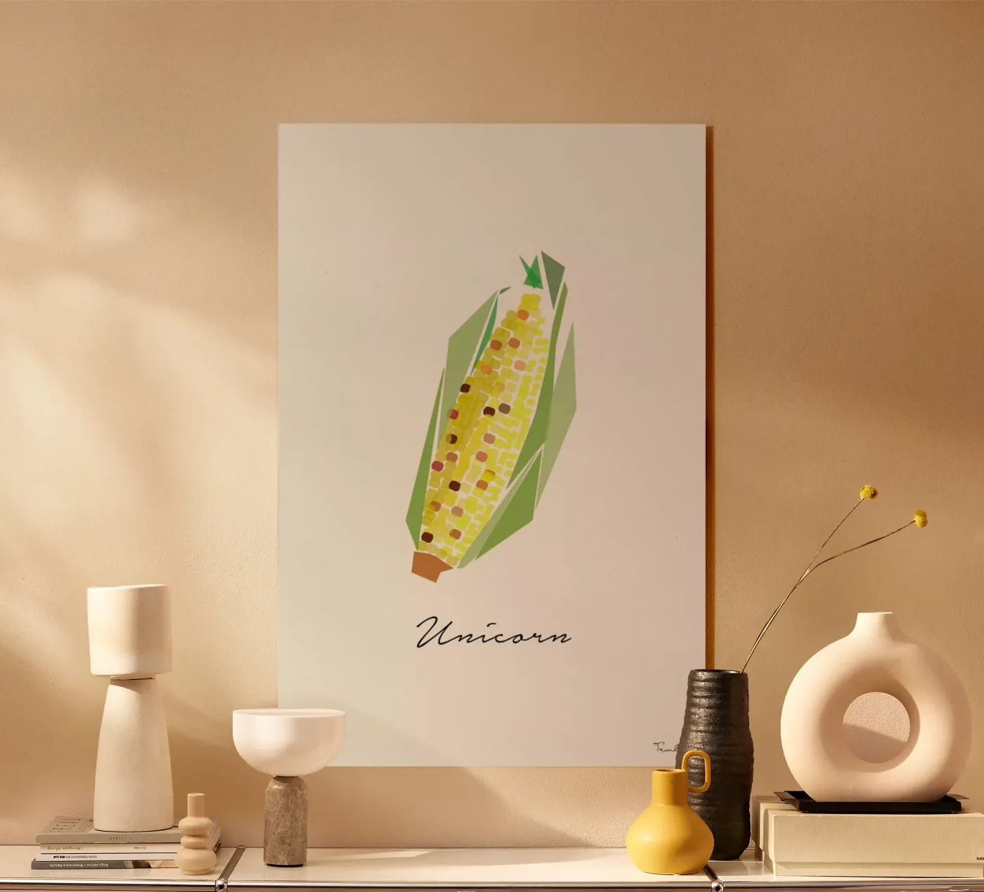 Unicorn Acryl-Glas von Trabolt Design