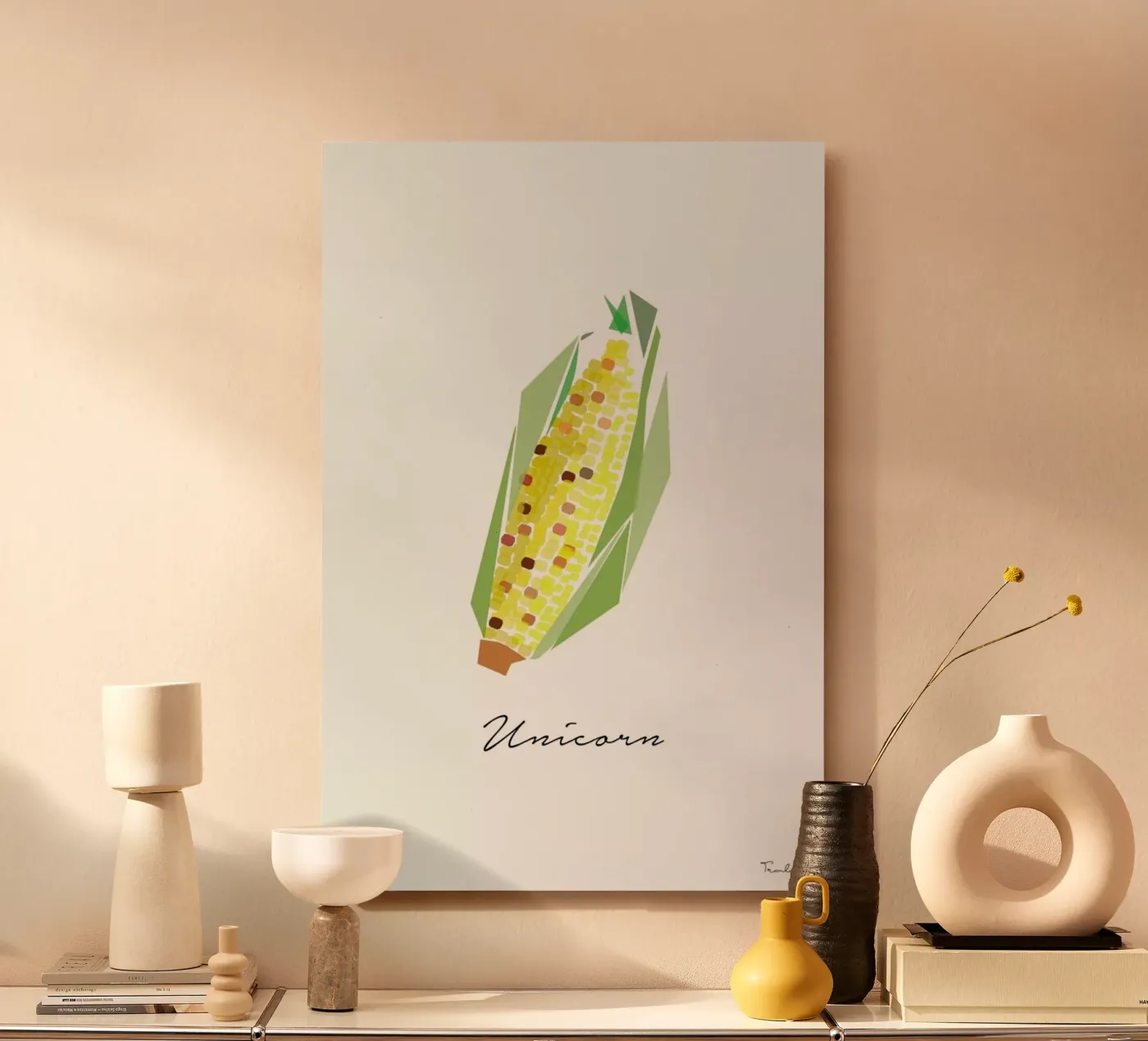 Unicorn alluminio dibond da Trabolt Design