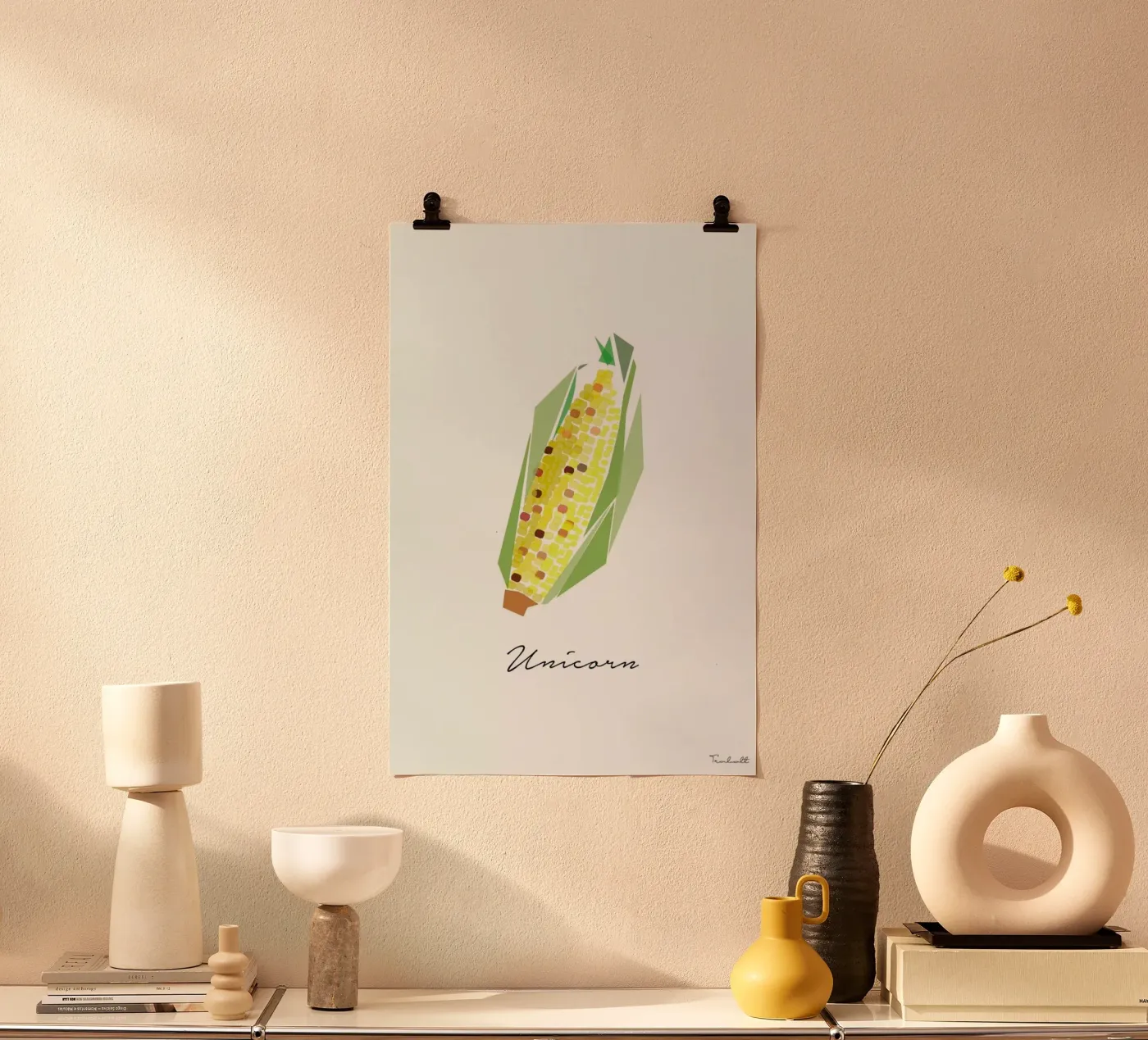 Unicorn poster da Trabolt Design