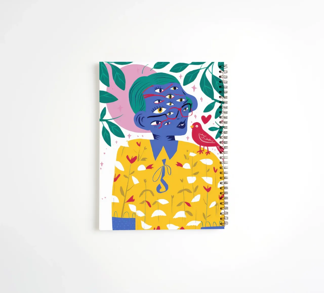 Compagno poetico degli uccelli diario ad anelli da Thistle Bloom