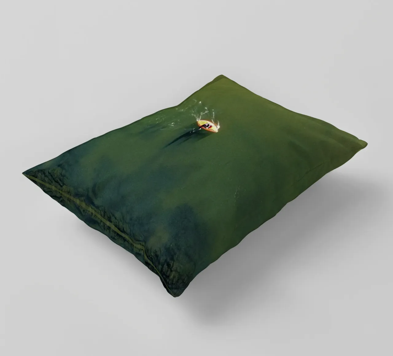 shoreline wetland decorative cushion by animal story home