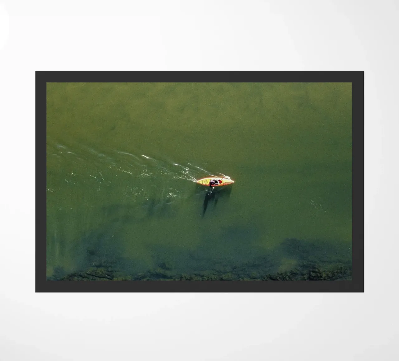 shoreline wetland doormat by animal story home