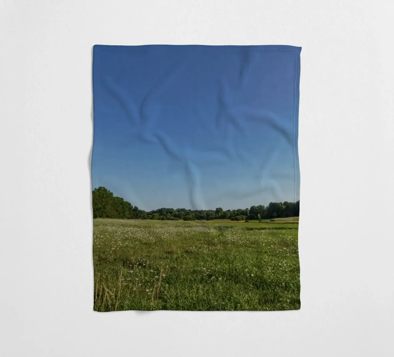 daytime scenic lighting coperta in pile da animal story home