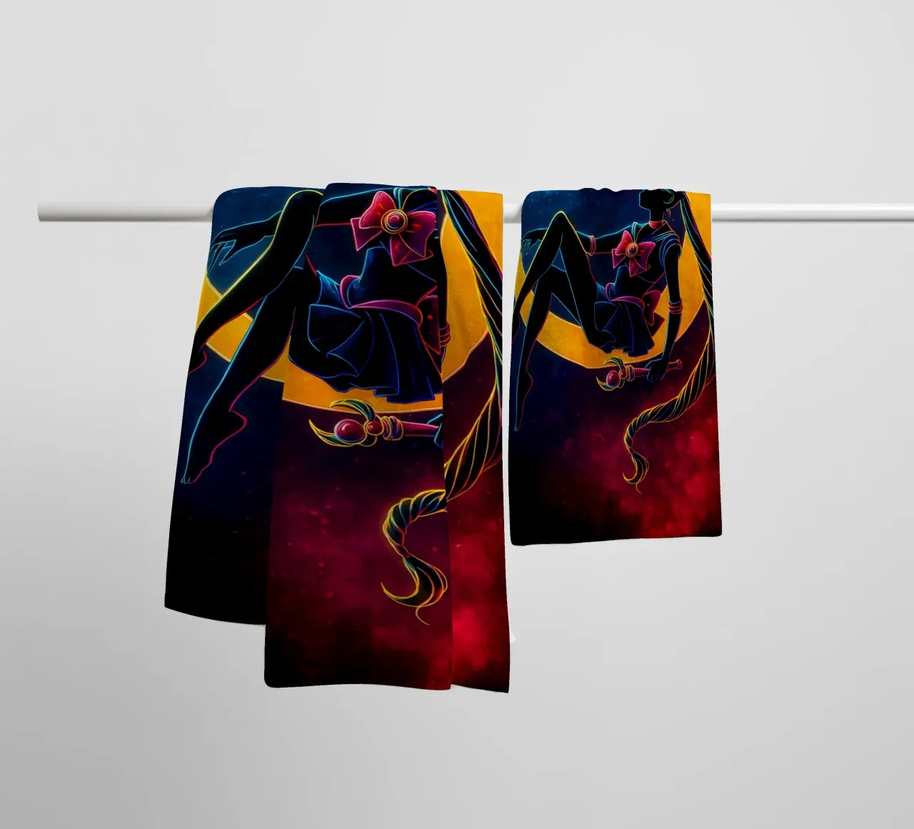 Soul Of Sailor Moon toalla de baño de DGSoulheroes