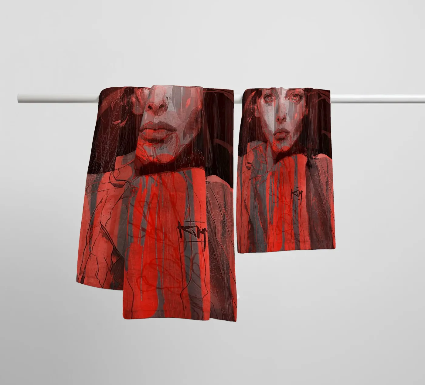 roots towel by Giulio Iurissevich