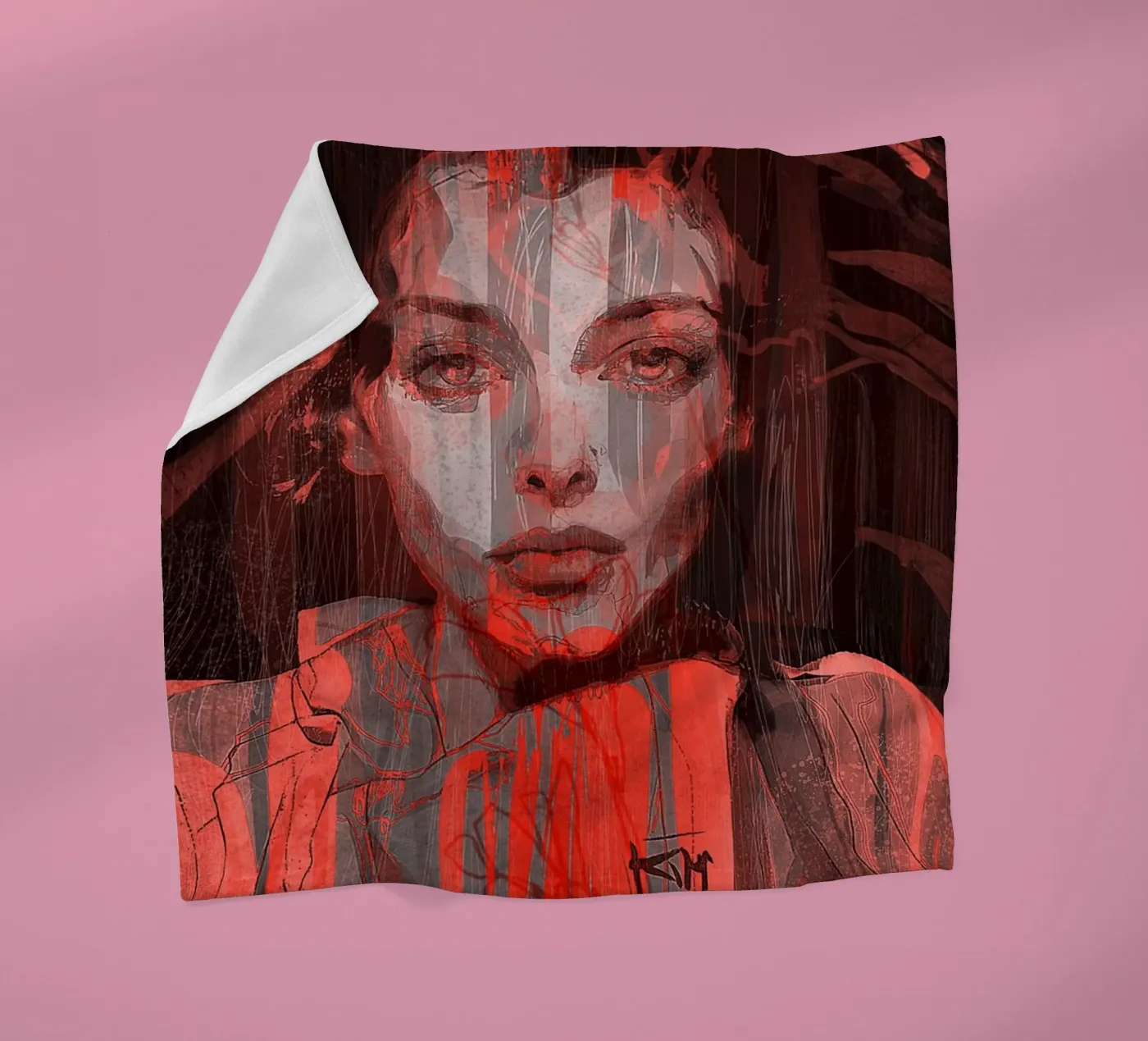 roots Fleecedecke von Giulio Iurissevich