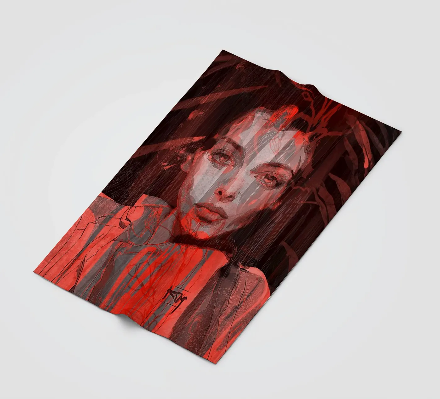 roots Fleecedecke von Giulio Iurissevich