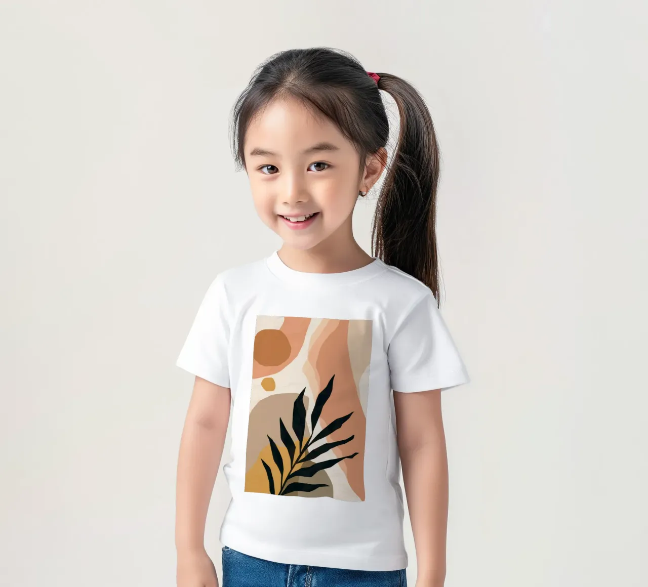 Forme botaniche neutre t-shirt bambini da Gaia Viesta