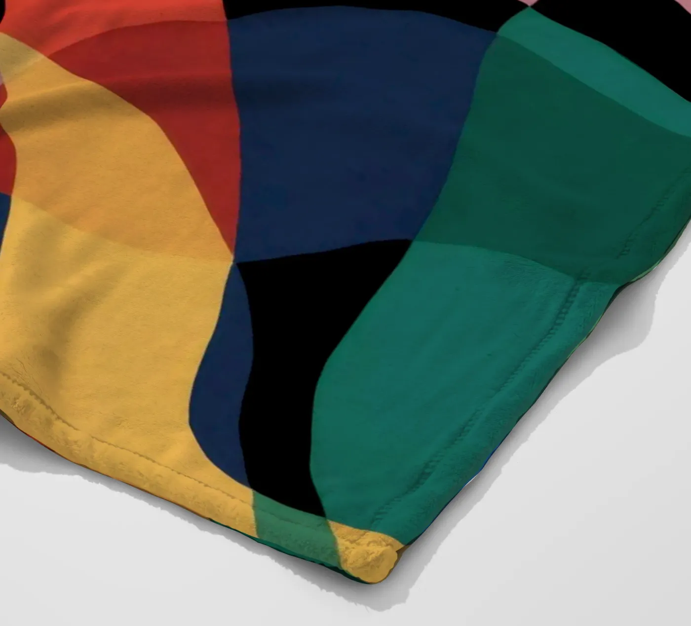 Fluid Shape Dance fleecedeken van Line Fable