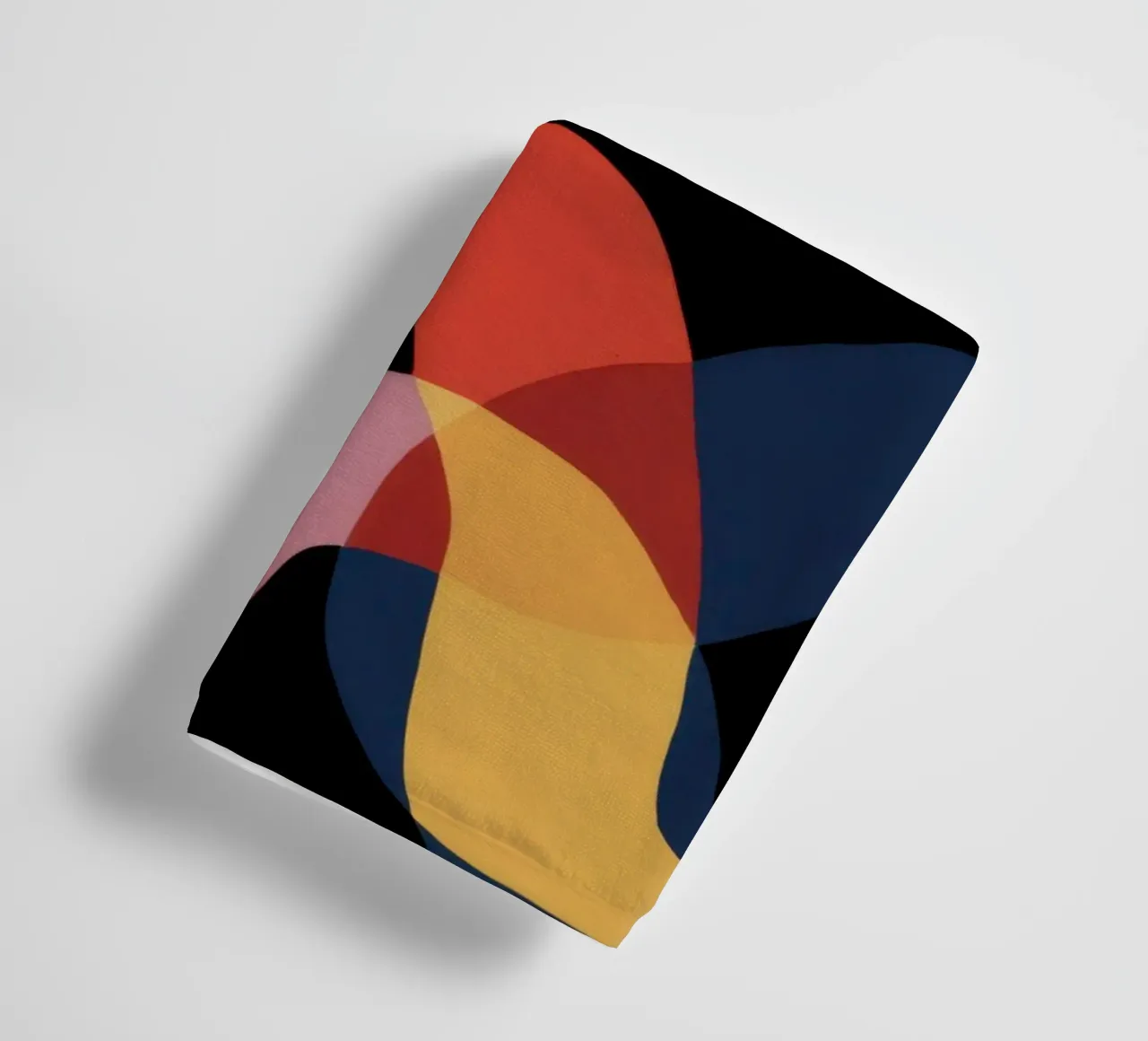 Fluid Shape Dance towel by Line Fable