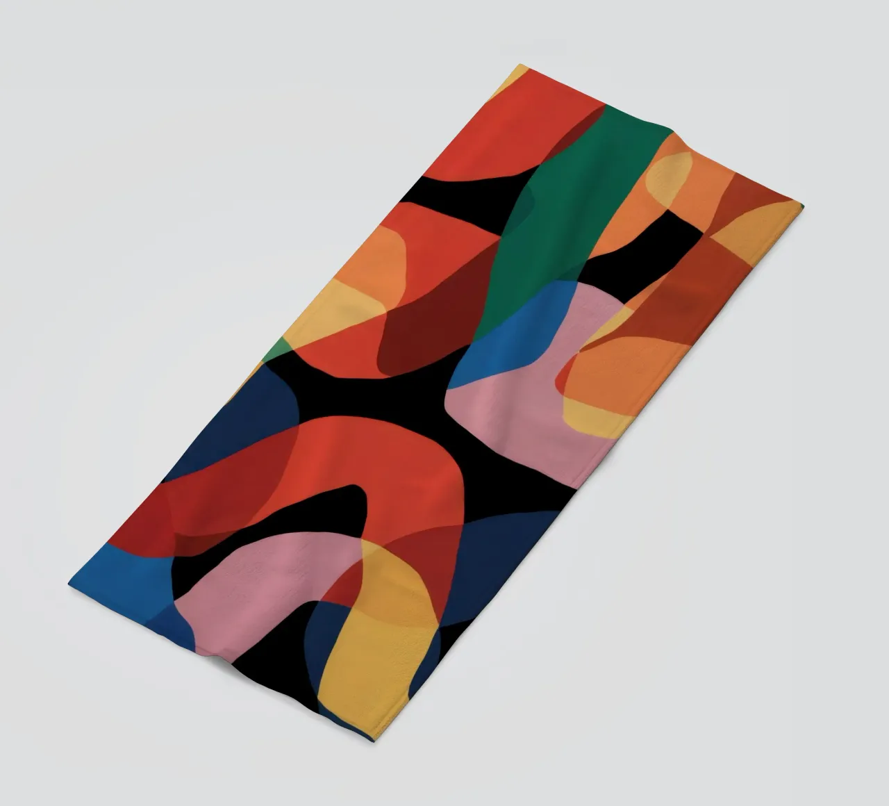 Danza di forma fluida telo mare da Line Fable